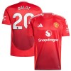 Maglia ufficiale Manchester United Dalot 20 Casa 2024-25 per Uomo